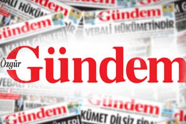 Kapatılan Özgür Gündem 4 sayfa ile çıktı