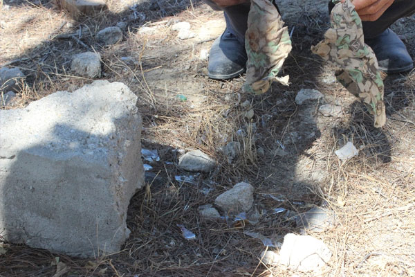 Denizli'de okul bahçesinde bomba bulundu