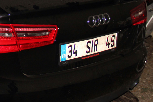 Adil Öksüz'ün 'SIR' plakalı aracı Kaynak Holding'in çıktı