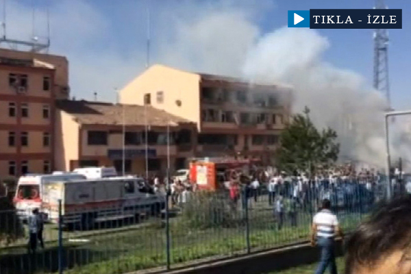 Elazığ Emniyet Müdürlüğü’ne bombalı saldırı