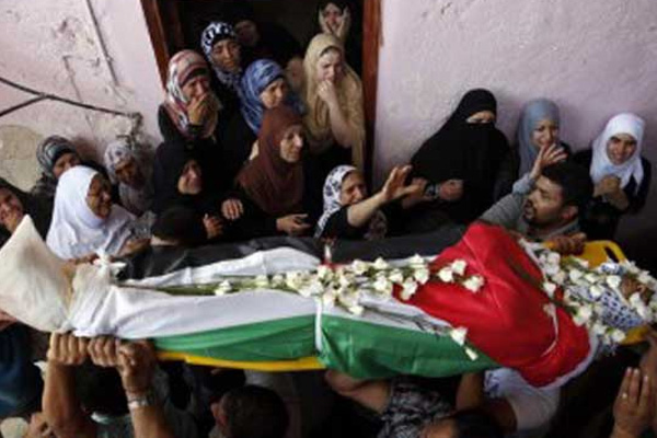 Filistinli gencin cenazesi teslim edildi