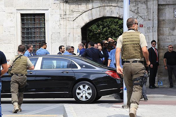 Erdoğan İlhan Varank için okutulan mevlide katıldı