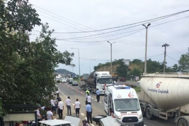 Fatsa'da trafik kazası: 6 yaralı