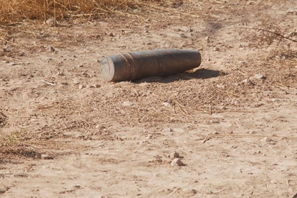 Hatay'a yine top mermisi düştü