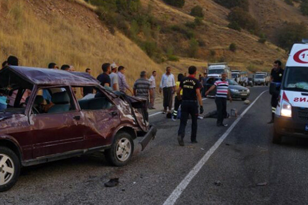 Malatya'da kaza: 3 ölü, 2 yaralı