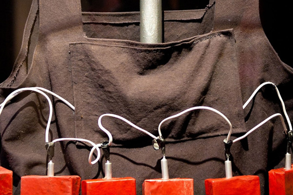 Irak'ta canlı bomba yakalandı