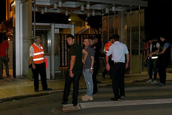 İsrail protestosunda 5 kişi gözaltına alındı