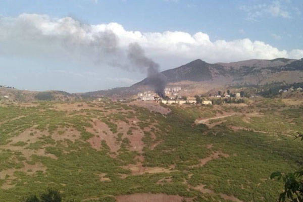 Çatışmanın yaşandığı ilçede sokağa çıkma yasağı