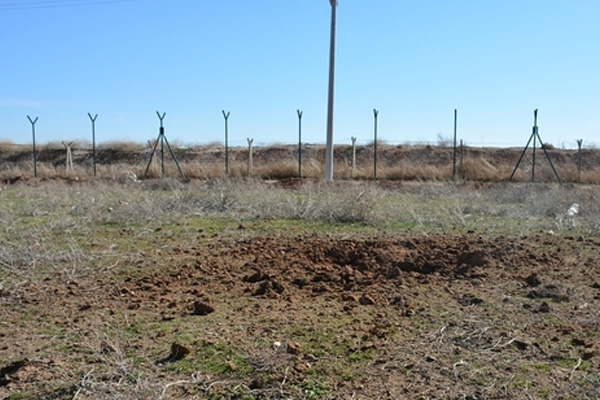 Gaziantep'e iki havan mermisi düştü