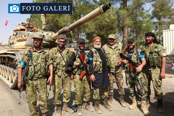 Fırat Kalkanı kapsamında ilerleyen muhaliflerden ilk görüntüler