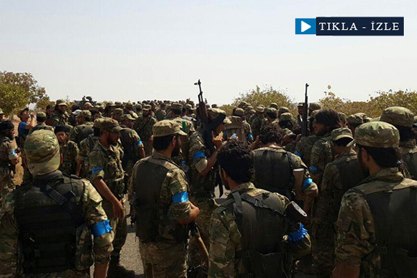 ÖSO'nun ele geçirdiği Keklice'den ilk görüntüler