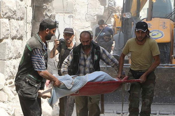 Esed güçleri sivilleri vurdu: 15 ölü