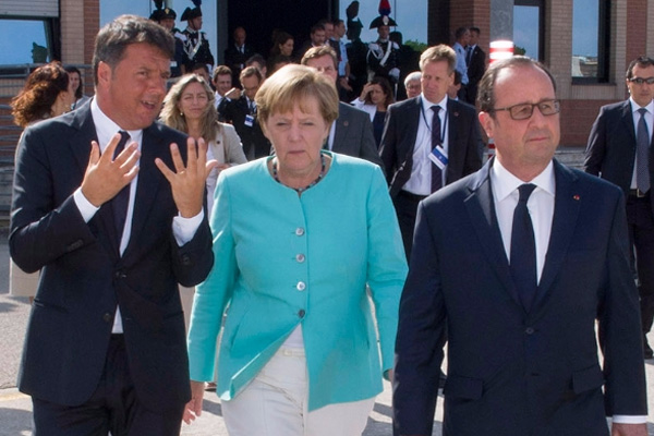 Merkel'in konvoyundaki şüpheli araç panik yarattı