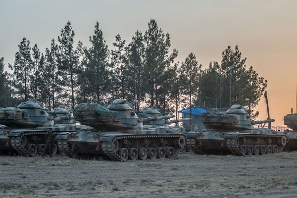 Cerablus'ta Türk tanklarına roketli saldırı: 1 şehit!