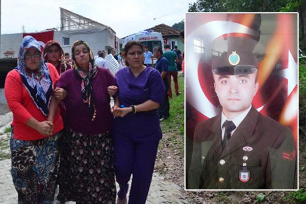 Şehit ateşi Zonguldak'a düştü