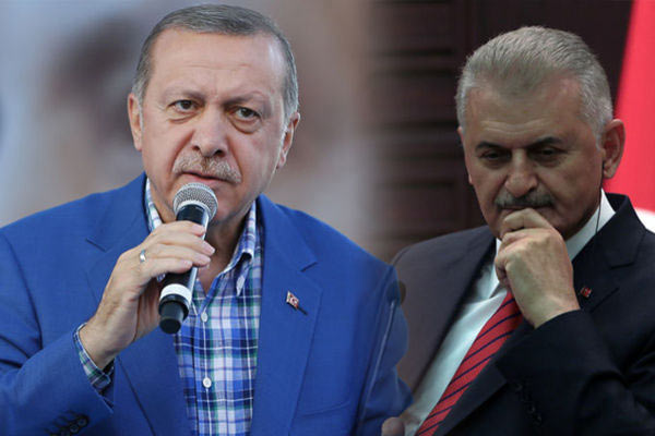 Erdoğan ve Başbakan Binali Yıldırım nikah şahidi oldu