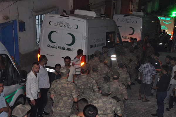 Gaziantep saldırısında ölü sayısı 55'e yükseldi