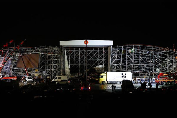 AKM'deki törenler kaza nedeniyle iptal