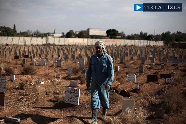 Duma'da cenazeleri defnedecek yer kalmadı