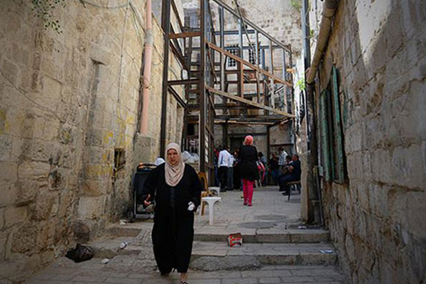 Kudüs'teki evlerde çökme tehlikesi