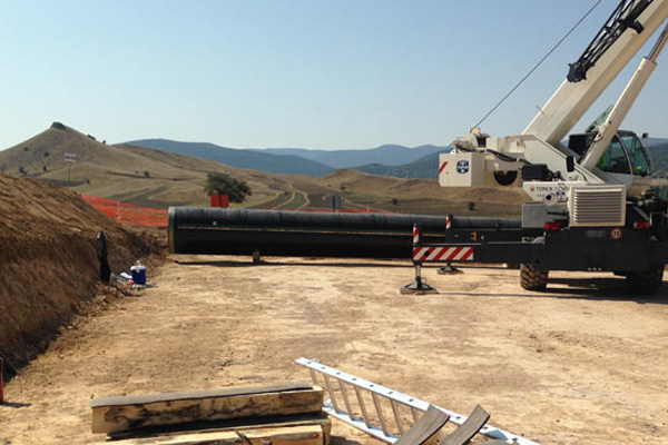 Kazakistan Hazar transit karayolunu yeniliyor