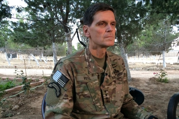 Kobani'de YPG ile görüşen Votel'den Fırat'ın batısı açıklaması