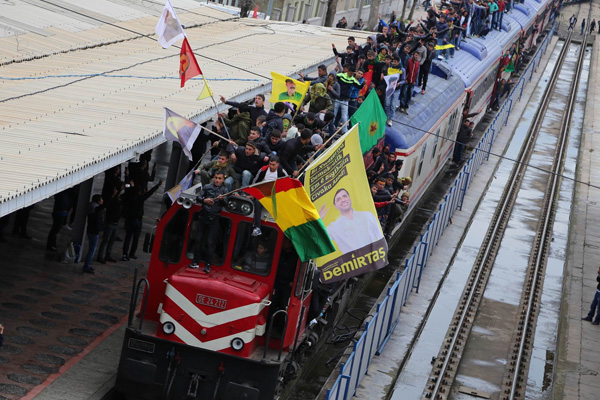 Almanya polisi PKK yürüyüşü için teyakkuzda
