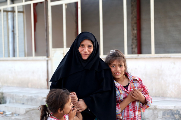 Türk gazeteciler Cerablus'a girdi