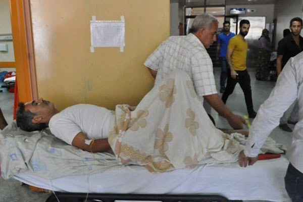 Cerablus'a döndü, mayına bastı