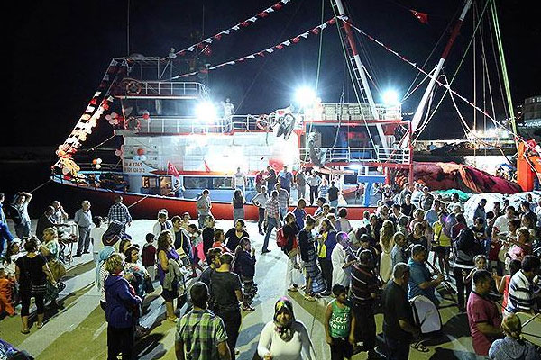 Balıkçılar 'Vira Bismillah' dedi!