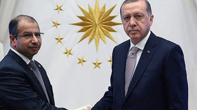 Erdoğan Cuburi'yi kabul etti