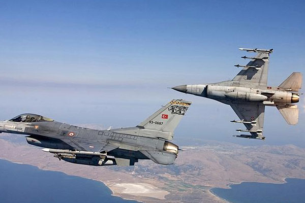 TSK'dan Çukurca kırsalına hava harekatı