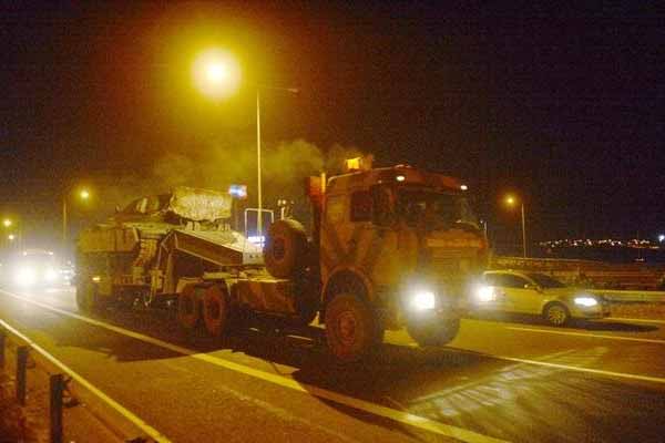 Gaziantep’e çevre illerden tank sevkıyatı