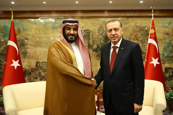 Erdoğan, Suudi Savunma Bakanı ile görüştü