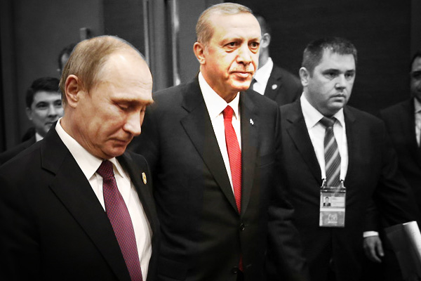 Erdoğan-Putin görüşmesi başladı