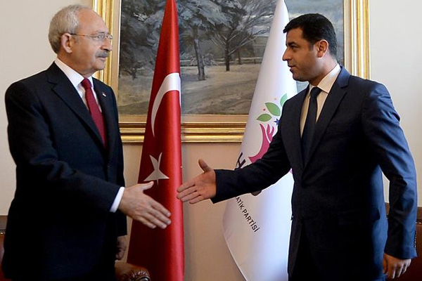 Demirtaş'tan Kılıçdaroğlu'nun hükümete desteğine tepki