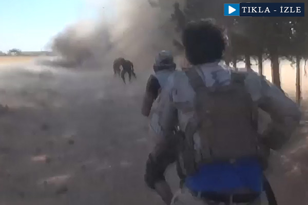 Çobanbey cephesinden ilk görüntüler