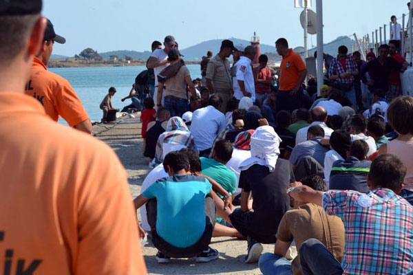 Çanakkale'de 50 kaçak göçmen yakalandı