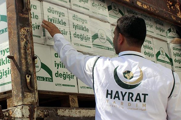 Cerablus'a insani yardım