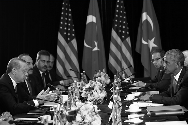 Erdoğan'dan Obama'ya: Yönetiminiz YPG ile ilişkiyi tamamen kesmeli