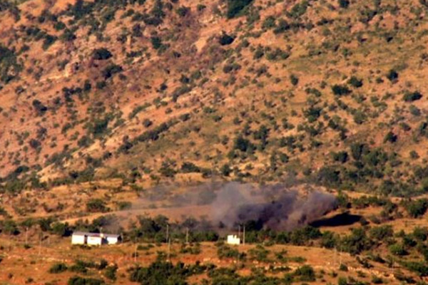 Derecik'te üsse PKK saldırısı