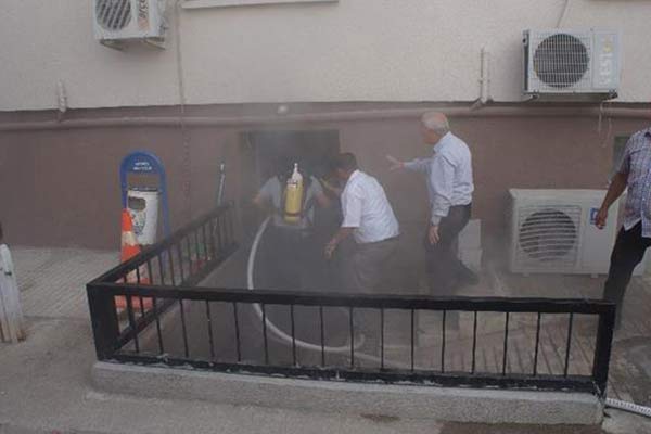 Hastanede çıkan yangın korkuttu