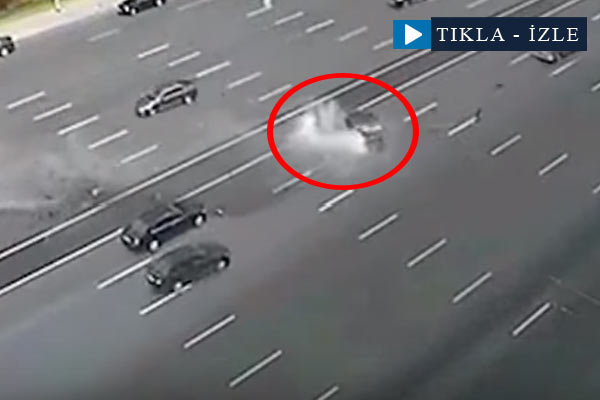 Putin'in makam aracı paramparça oldu