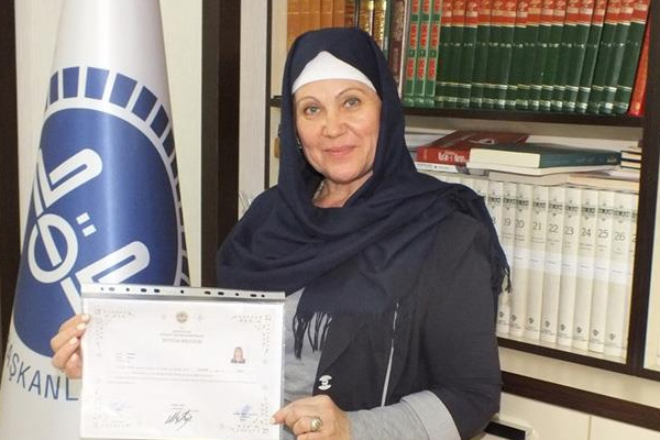 Gezmeye geldiği Batman'da Müslüman oldu