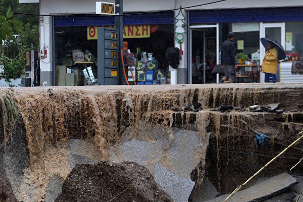 Yunanistan'da sel felaketi