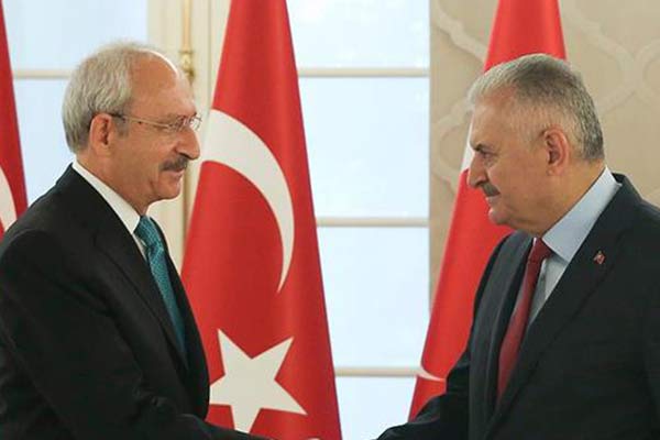 Başbakan Yıldırım, Kılıçdaroğlu'nu tebrik etti