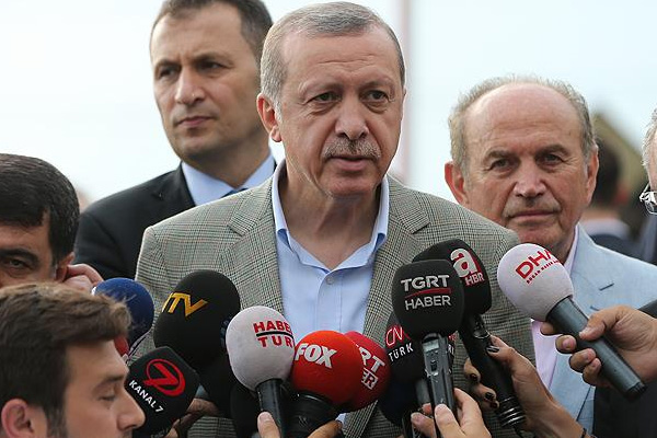 Cumhurbaşkanı Erdoğan'dan belediyelere kayyum atanmasına dair açıklama