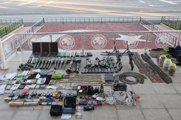 Tatvan’daki operasyonda cephanelik yakalandı