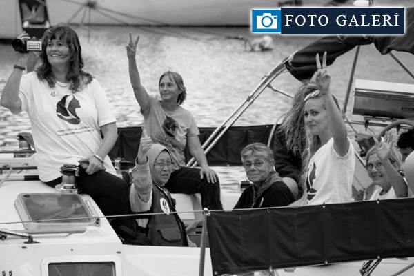 Kadınlar Gazze'ye yola çıktı