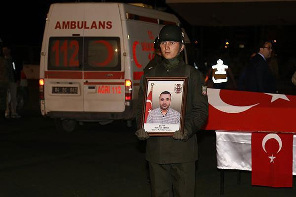 Köy korucuları için tören yapıldı